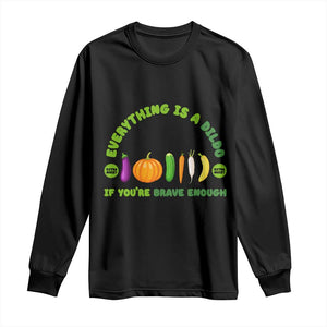 Funny Embarrassing Long Sleeve Shirt Naughty Inappropriate Gifts Dirty Adult Humor TS10 Black Print Your Wear