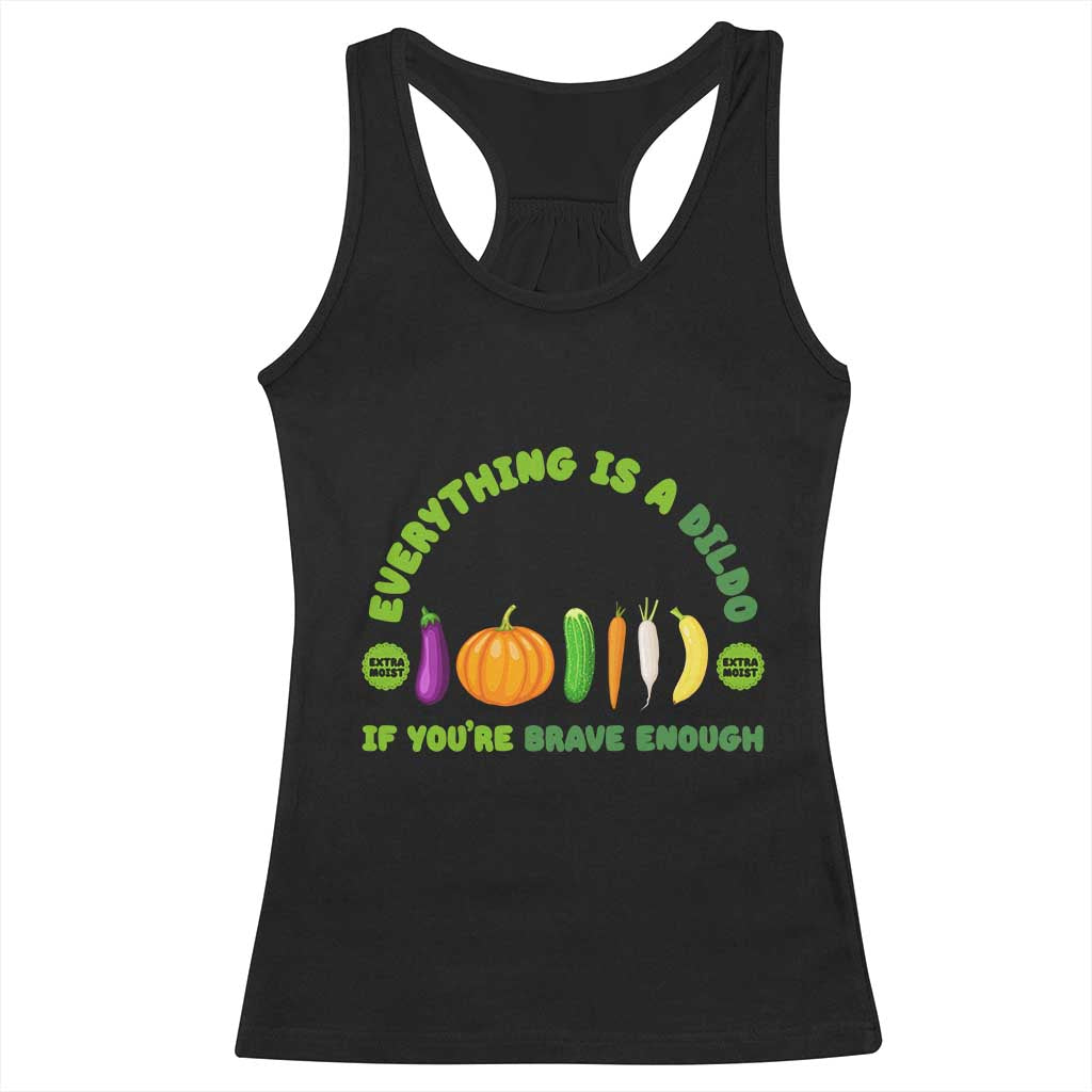 Funny Embarrassing Racerback Tank Top Naughty Inappropriate Gifts Dirty Adult Humor TS10 Black Print Your Wear