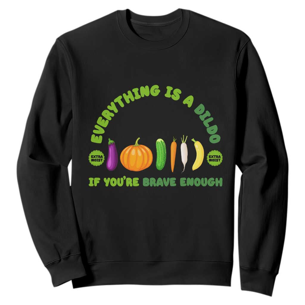 Funny Embarrassing Sweatshirt Naughty Inappropriate Gifts Dirty Adult Humor TS10 Black Print Your Wear