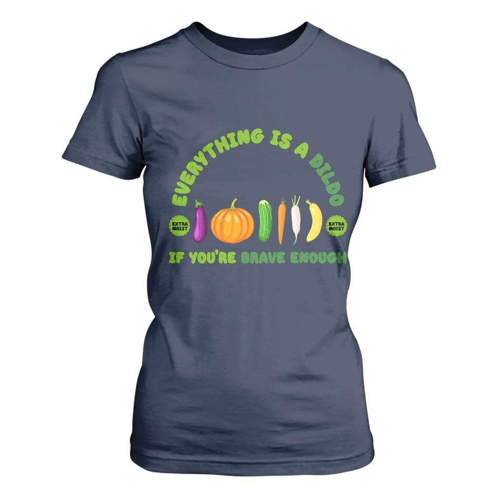 Funny Embarrassing T Shirt For Women Naughty Inappropriate Gifts Dirty Adult Humor TS10 Navy Print Your Wear