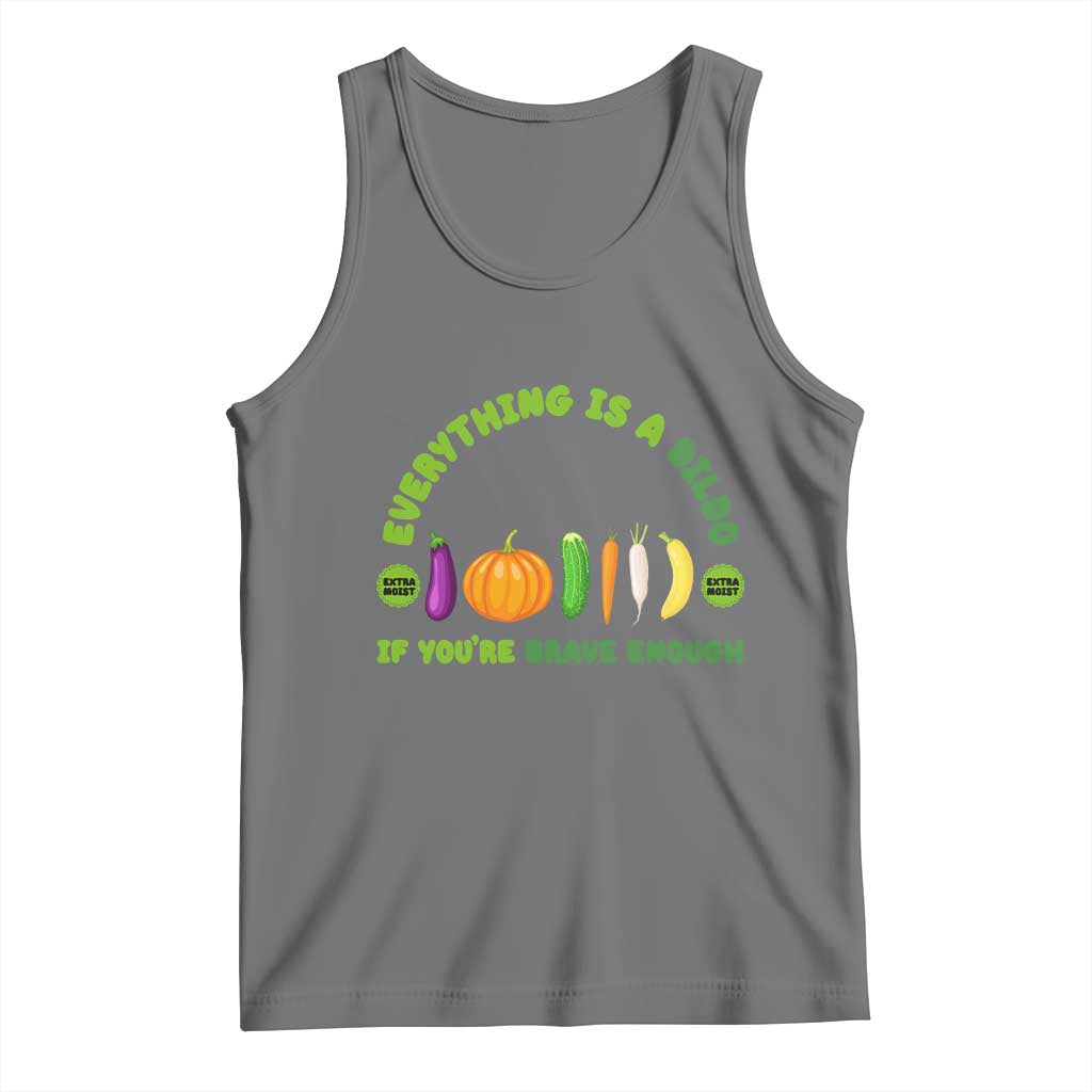 Funny Embarrassing Tank Top Naughty Inappropriate Gifts Dirty Adult Humor TS10 Black Heather Print Your Wear