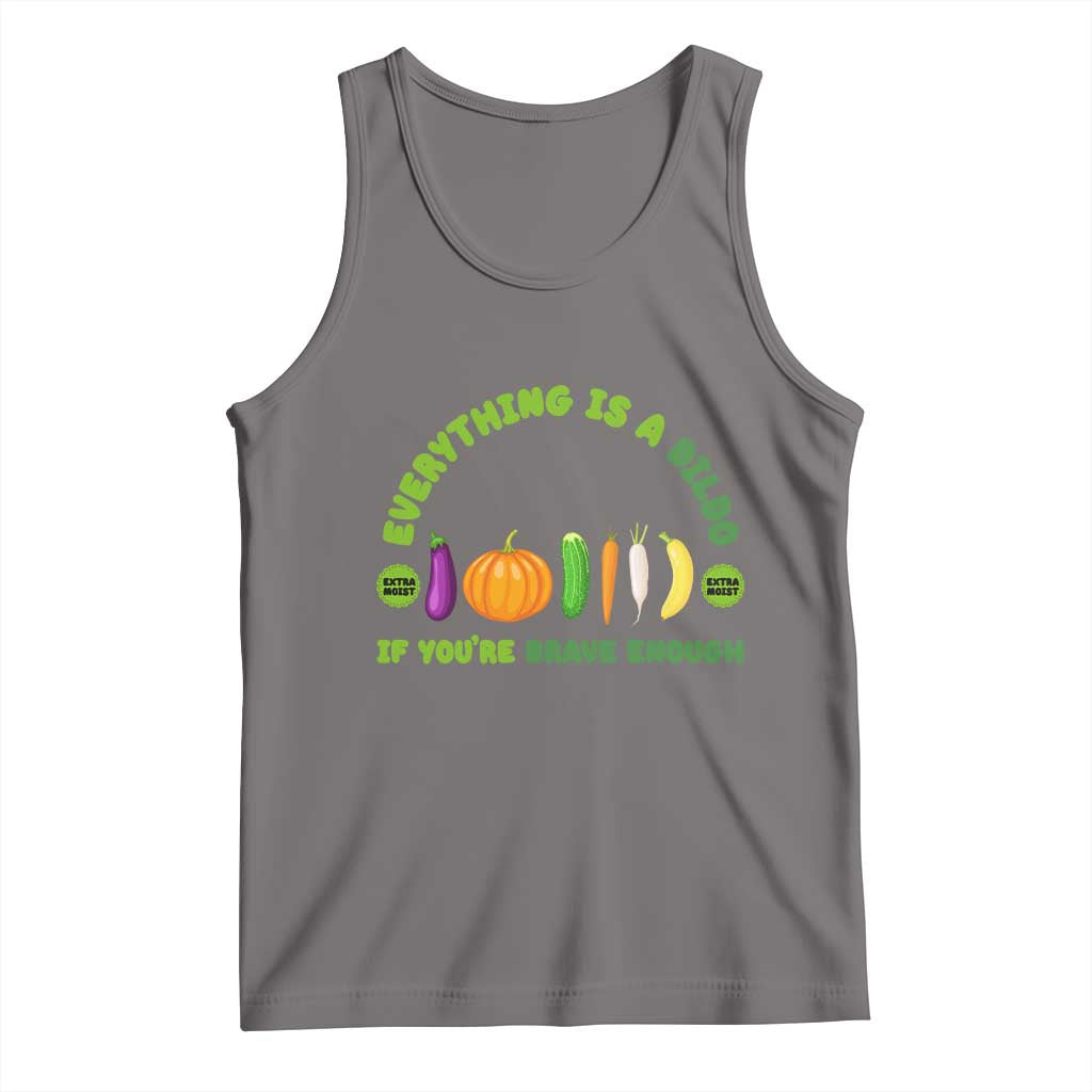 Funny Embarrassing Tank Top Naughty Inappropriate Gifts Dirty Adult Humor TS10 Deep Heather Print Your Wear