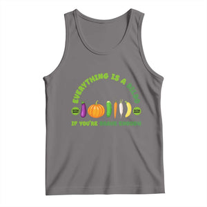 Funny Embarrassing Tank Top Naughty Inappropriate Gifts Dirty Adult Humor TS10 Deep Heather Print Your Wear