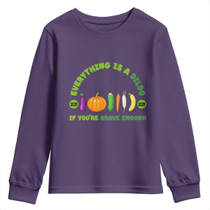 Funny Embarrassing Youth Sweatshirt Naughty Inappropriate Gifts Dirty Adult Humor TS10 Purple Print Your Wear