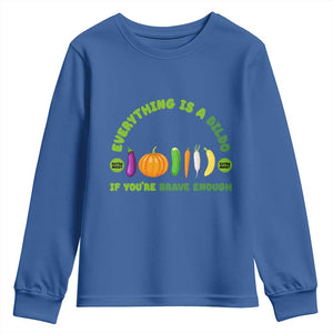 Funny Embarrassing Youth Sweatshirt Naughty Inappropriate Gifts Dirty Adult Humor TS10 Royal Blue Print Your Wear