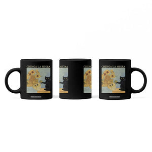 Chinga la Migra Coffee Mug Subtle FDT Black Cat Meme Van Gogh Art TS10 Print Your Wear