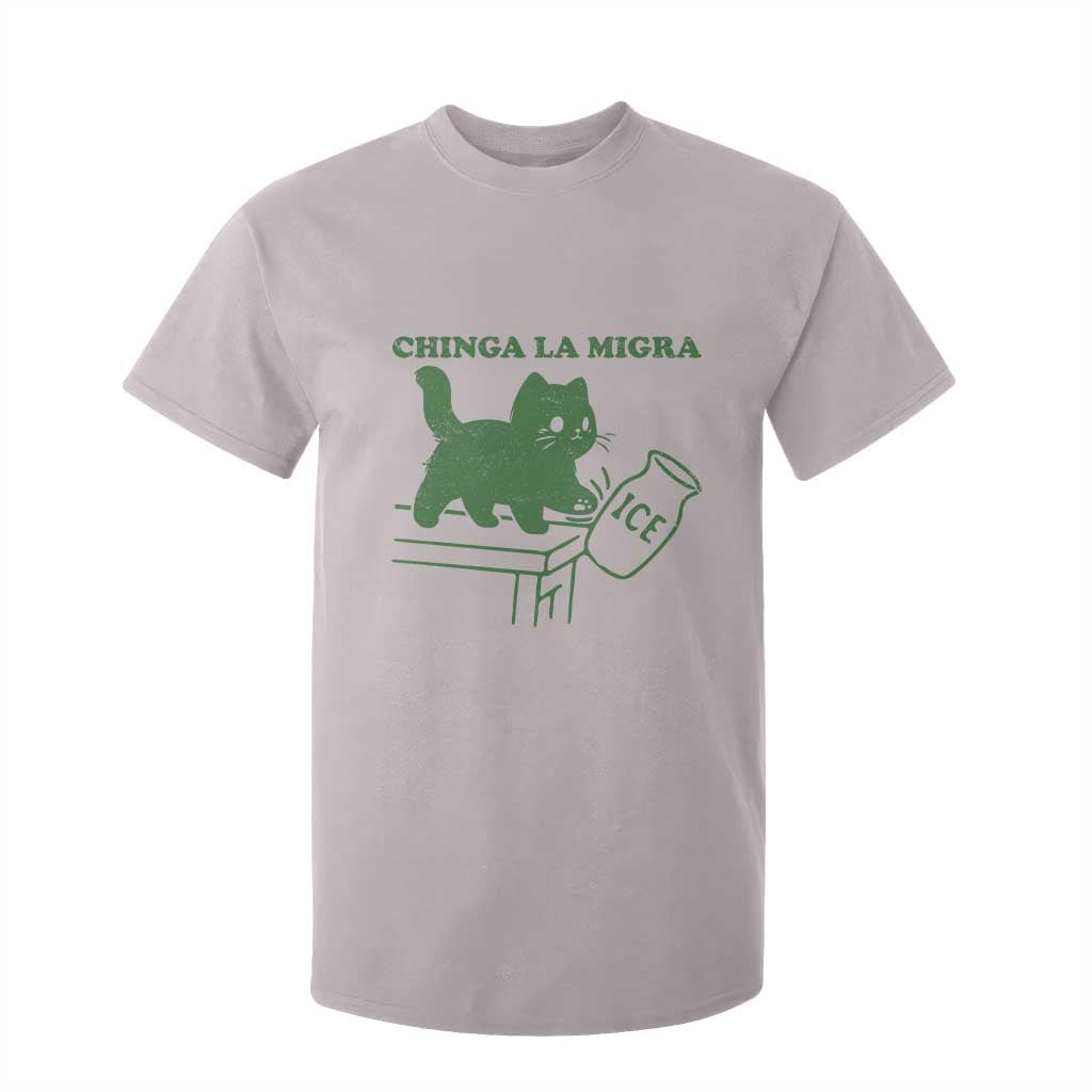 Chinga la Migra T Shirt For Kid Funny Subtle FDT Cat Meme TS10 Ice Gray Print Your Wear