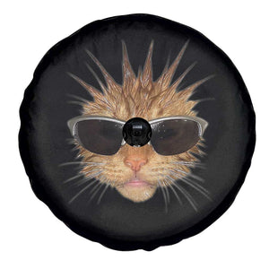 Funny Y2k Retro Cat Meme Spare Tire Cover Vintage Cat Edgy Retro 90s Streetwear TS10 Print Your Wear
