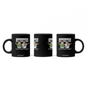 Snowasis Some Might Sleigh Christmas Coffee Mug Funny Music Lovers Snowman Singers Band TS10 Print Your Wear