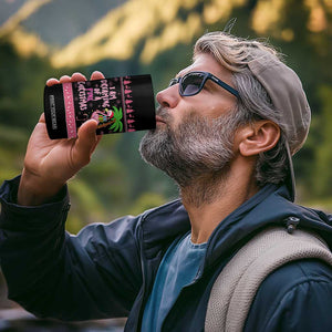 I Am Dreaming Of A Pink Christmas 4 in 1 Can Cooler Tumbler Family Trip Santa Flamingo Palm Tree Ugly Xmas TS10 Print Your Wear