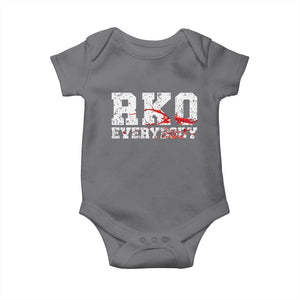 RKO Everybody Blood Baby Onesie - TS10 Charcoal Print Your Wear