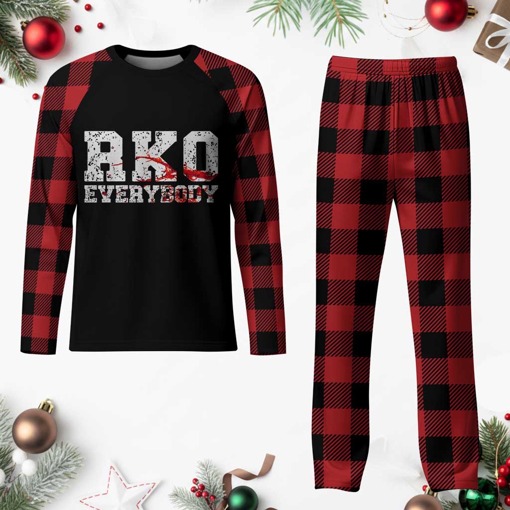 RKO Everybody Blood Plaid Pajama Set TS10 Buffalo Plaid Print Your Wear
