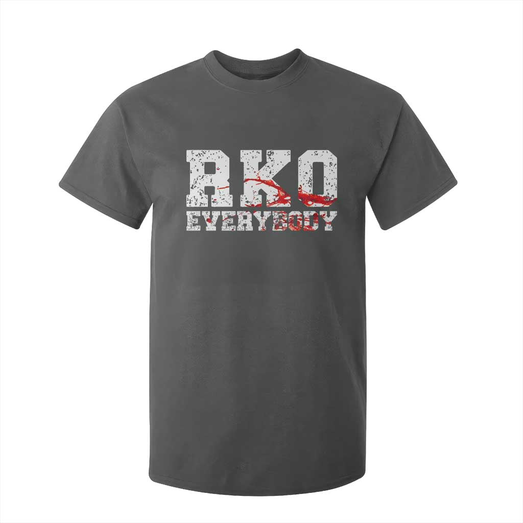 RKO Everybody Blood T Shirt For Kid TS10 Dark Heather Print Your Wear