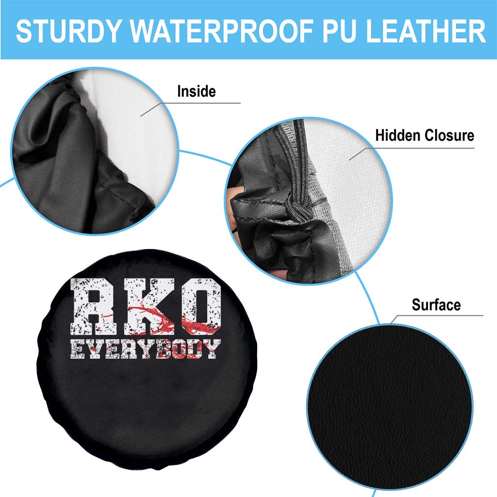 RKO Everybody Blood Spare Tire Cover TS10 Print Your Wear