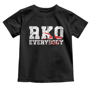 RKO Everybody Blood Toddler T Shirt TS10 Black Print Your Wear