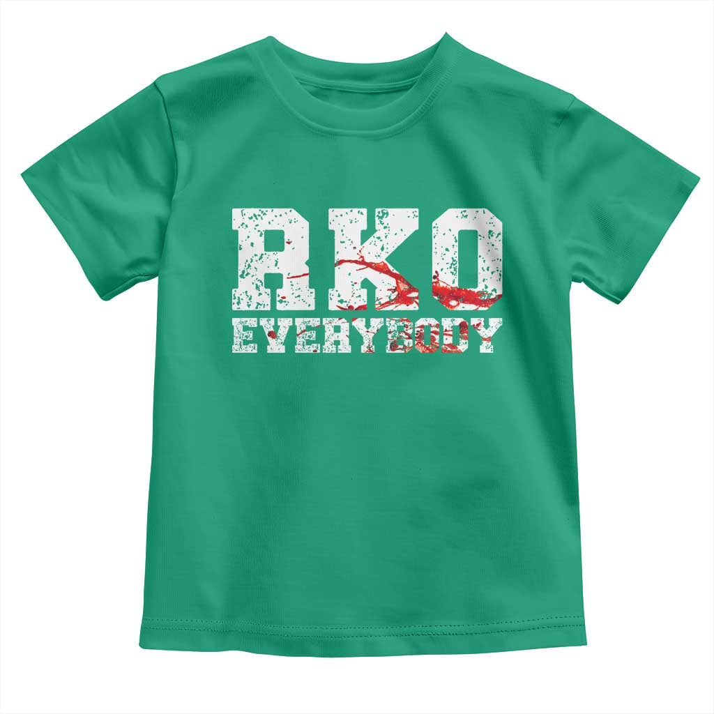 RKO Everybody Blood Toddler T Shirt TS10 Irish Green Print Your Wear
