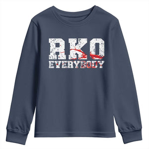 RKO Everybody Blood Youth Sweatshirt TS10 Navy Print Your Wear
