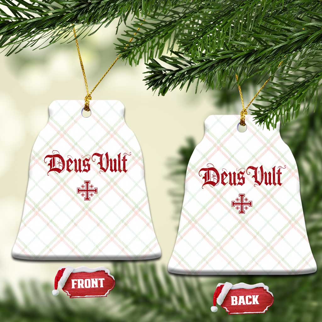 Catholic Knights Templar Cross Ceramic Ornament Crusader Deus Vult TS10 Print Your Wear