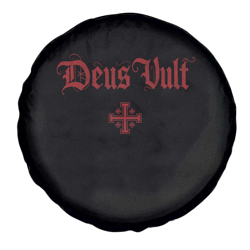 Catholic Knights Templar Cross Spare Tire Cover Crusader Deus Vult TS10 Print Your Wear