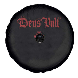 Catholic Knights Templar Cross Spare Tire Cover Crusader Deus Vult TS10 Print Your Wear
