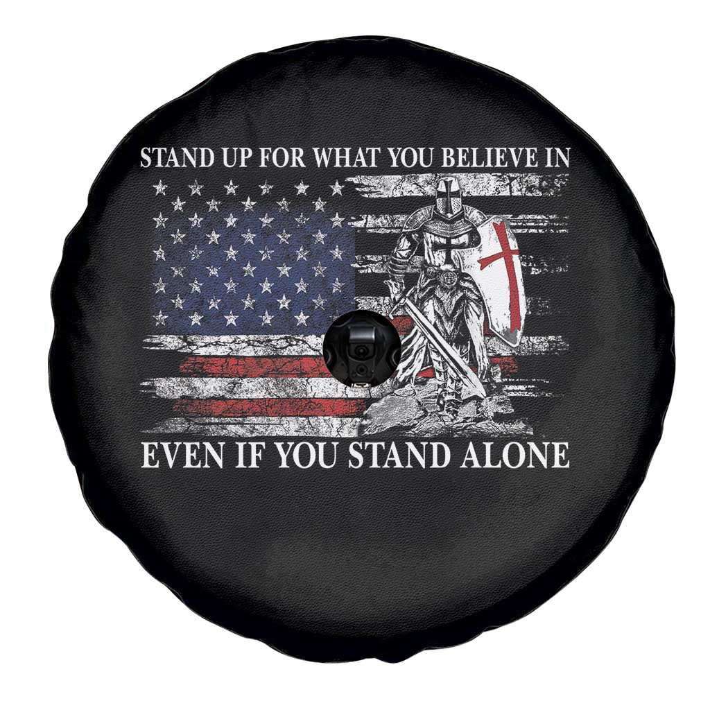 Catholic Knight Templar Spare Tire Cover American Flag Crusader Cross TS10 Print Your Wear
