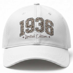 1936 Retro Birthday Baseball Cap 90 Year Old Leopard 90th Birthday Gifts For Women TS10 Print Your Wear