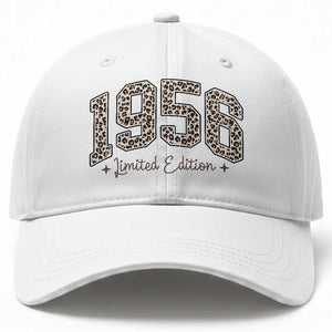 1956 Retro Birthday Baseball Cap 70 Year Old Leopard 70th Birthday Gifts For Women TS10 Print Your Wear