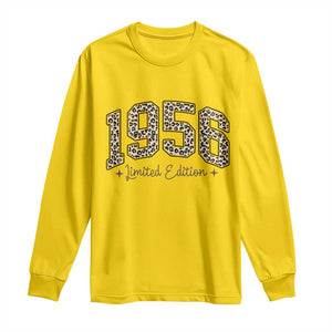 1956 Retro Birthday Long Sleeve Shirt 70 Year Old Leopard 70th Birthday Gifts For Women TS10 Daisy Print Your Wear
