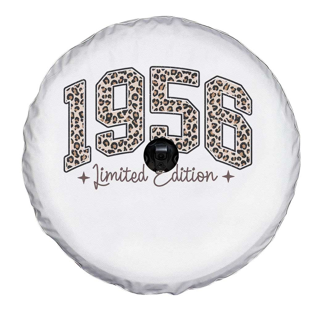 1956 Retro Birthday Spare Tire Cover 70 Year Old Leopard 70th Birthday Gifts For Women TS10 Print Your Wear