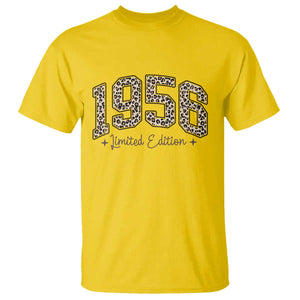 1956 Retro Birthday T Shirt 70 Year Old Leopard 70th Birthday Gifts For Women TS10 Daisy Print Your Wear