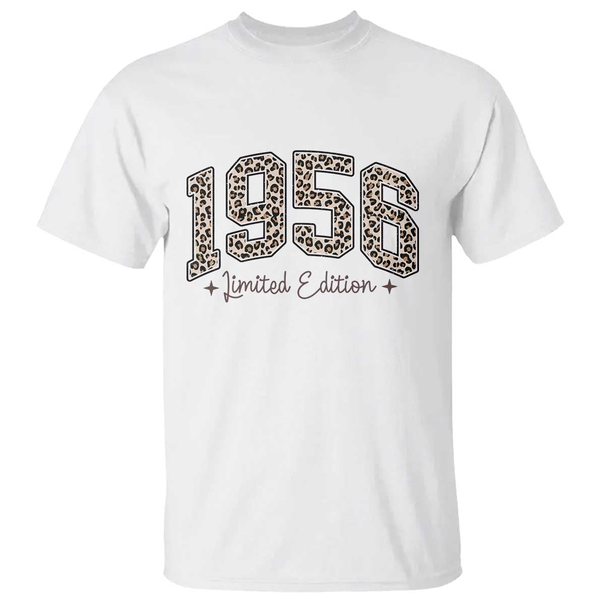 1956 Retro Birthday T Shirt 70 Year Old Leopard 70th Birthday Gifts For Women TS10 White Print Your Wear