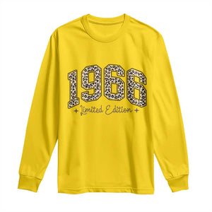 1966 Retro Birthday Long Sleeve Shirt 60 Year Old Leopard 60th Birthday Gifts For Women TS10 Daisy Print Your Wear