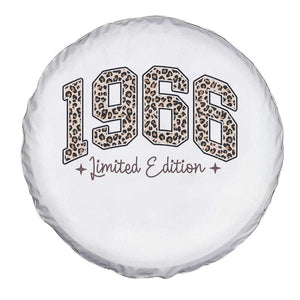 1966 Retro Birthday Spare Tire Cover 60 Year Old Leopard 60th Birthday Gifts For Women TS10 Print Your Wear