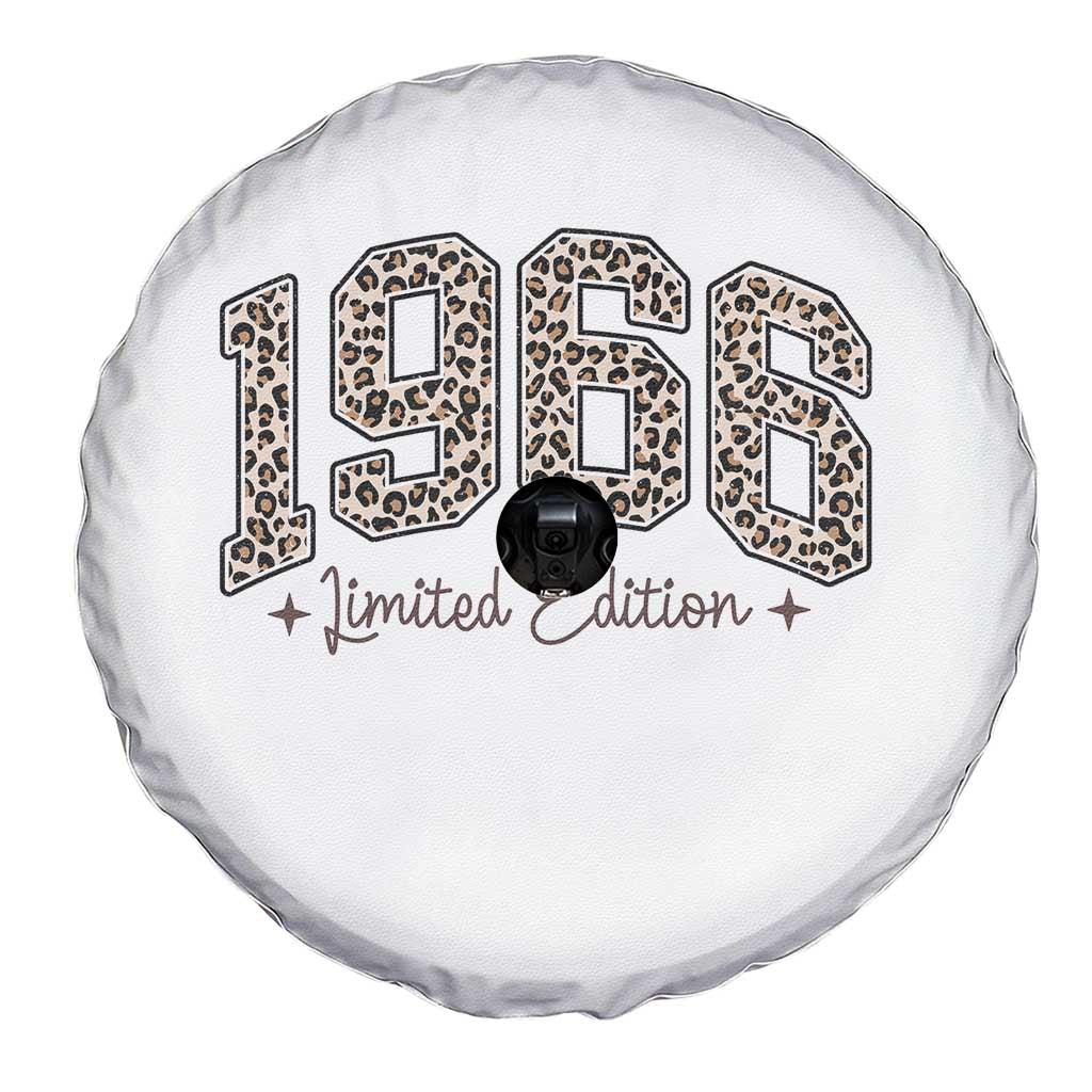 1966 Retro Birthday Spare Tire Cover 60 Year Old Leopard 60th Birthday Gifts For Women TS10 Print Your Wear