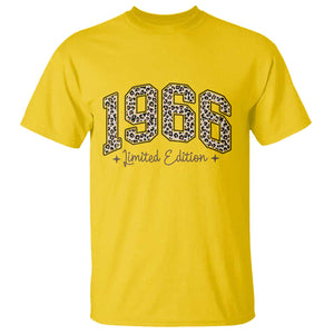 1966 Retro Birthday T Shirt 60 Year Old Leopard 60th Birthday Gifts For Women TS10 Daisy Print Your Wear