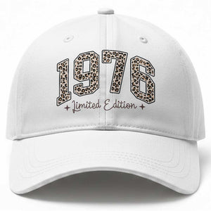 1976 Retro Birthday Baseball Cap 50 Year Old Leopard 50th Birthday Gifts For Women TS10 Print Your Wear