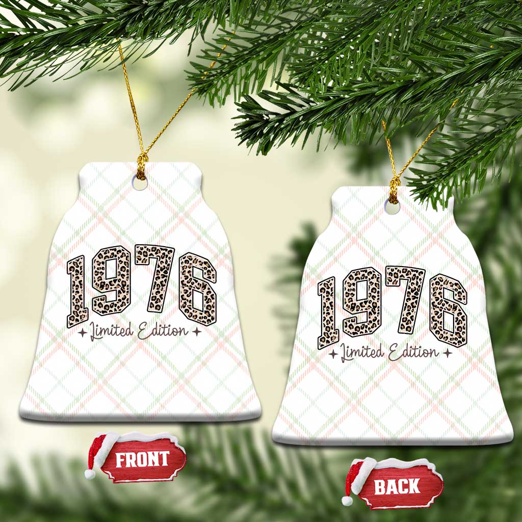1976 Retro Birthday Ceramic Ornament 50 Year Old Leopard 50th Birthday Gifts For Women TS10 Print Your Wear