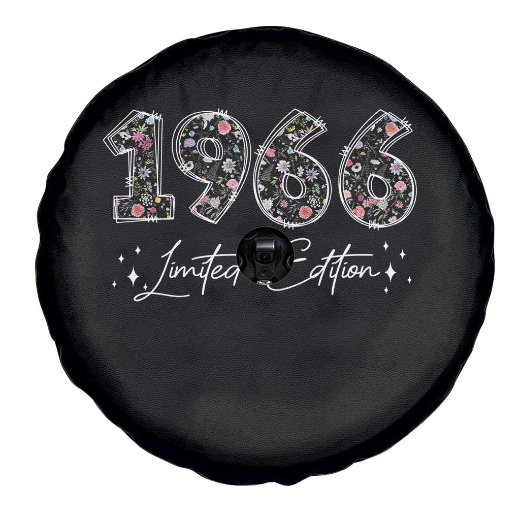 60th Birthday Spare Tire Cover Floral 1966 60 Year Old Birthday Gifts For Women TS10 Print Your Wear