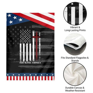 God Bless America Garden Flag America Pride USA US Flag Patriotic 4th of July TS10 Print Your Wear