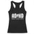 Funny ADHD Racerback Tank Top Hey Look a Squirrel Rocks Graphic TS10 Black Print Your Wear