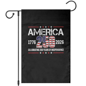 250th Anniversary Garden Flag American 250 Years Birthday Patriotic 1776 2026 TS10 Black Print Your Wear