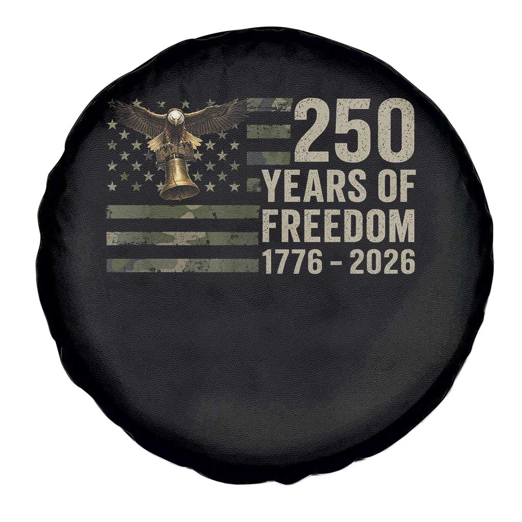 250th Anniversary Spare Tire Cover 1776 2026 250 Years Birthday Patriotic Camouflage USA Flag TS10 Print Your Wear