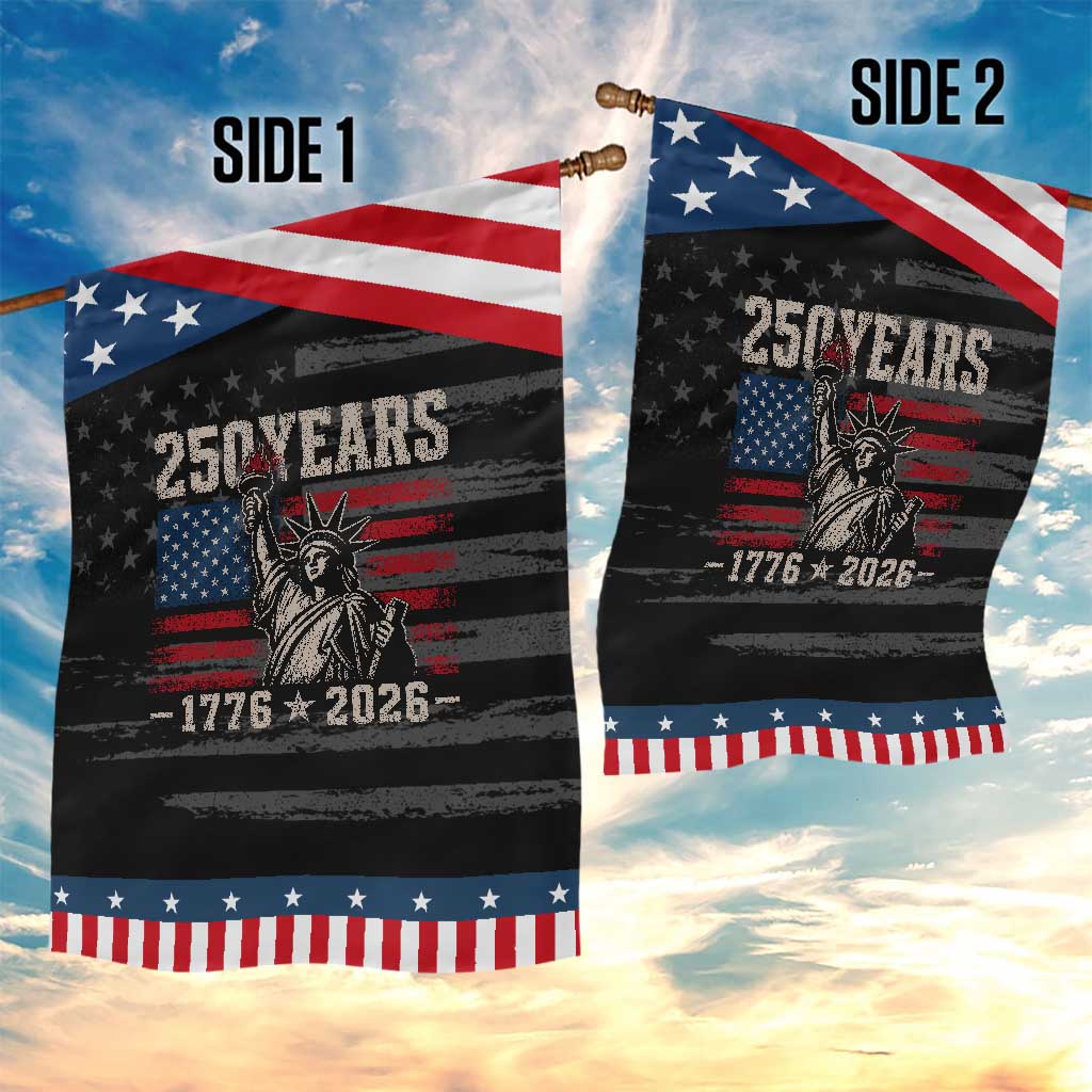 USA Independence 250th Anniversary Patriotic Garden Flag Lady Liberty American Flag 250 Years 1776 2026 TS10 Print Your Wear