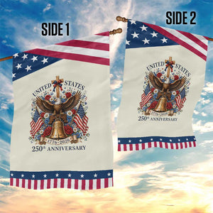 250 Anniversary USA Eagle Patriotic Garden Flag Flower 250th Birthday 4th Of July 2026 TS10 Print Your Wear