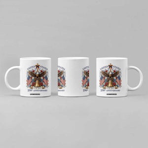 250 Anniversary USA Patriotic Eagle Coffee Mug Flower 250th Birthday 4th Of July 2026 TS10 Print Your Wear