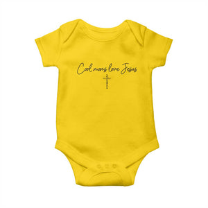 Cool Moms Love Jesus Baby Onesie Christian Mom Floral Mama Mothers Day TS10 Daisy Print Your Wear
