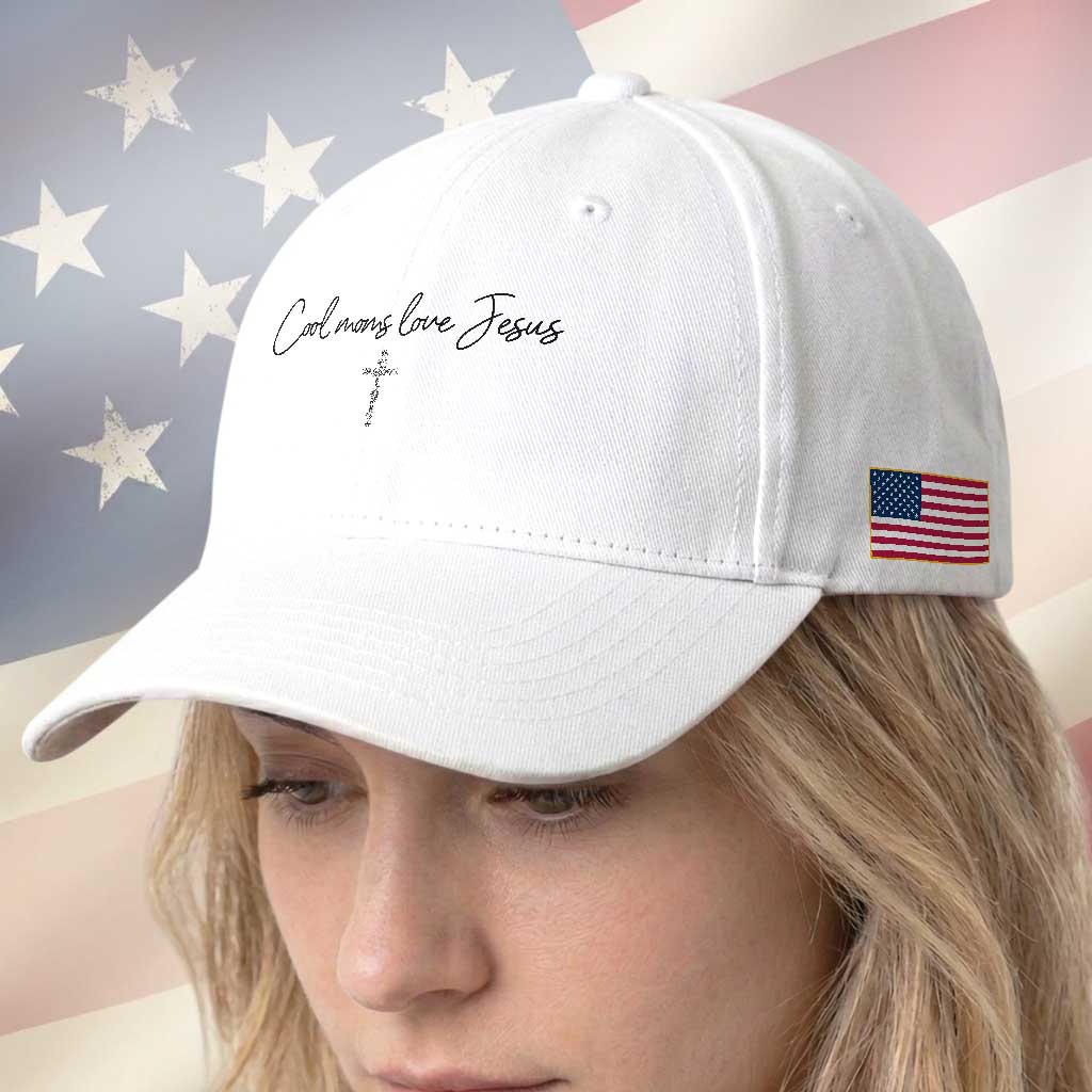 Cool Moms Love Jesus Baseball Cap Christian Mom Floral Mama Mothers Day TS10 Print Your Wear