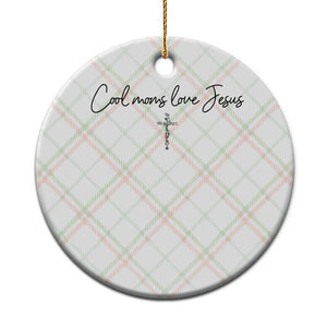 Cool Moms Love Jesus Ceramic Ornament Christian Mom Floral Mama Mothers Day TS10 1pc Christmas Plaid Print Your Wear