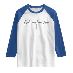 Cool Moms Love Jesus Raglan Shirt Christian Mom Floral Mama Mothers Day TS10 White Royal Print Your Wear
