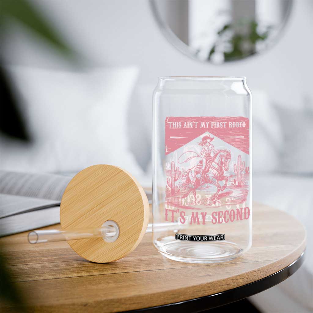 Toddler Baby Girl 2nd Birthday Glass Can This Aint My First Rodeo Its My Second TS10 Print Your Wear